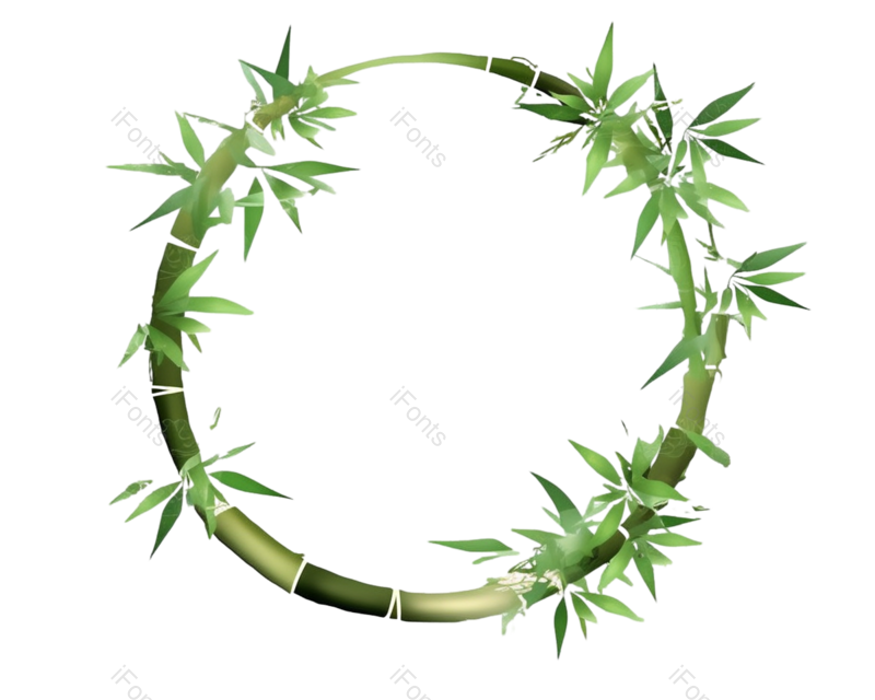 叶子图片,边框元素,装饰PNG,纹理免抠素材